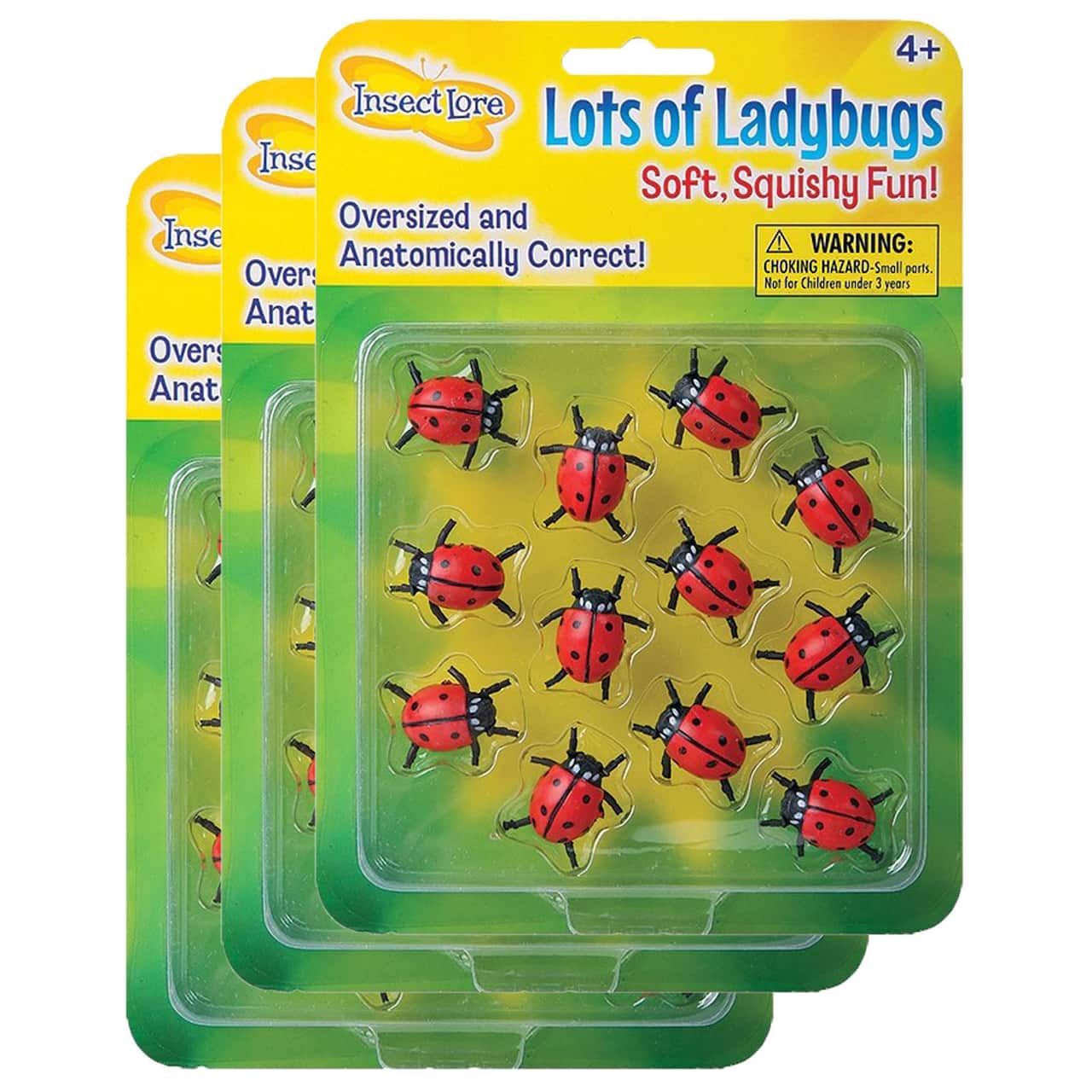 Lots of Ladybugs, 3 Packs of 12